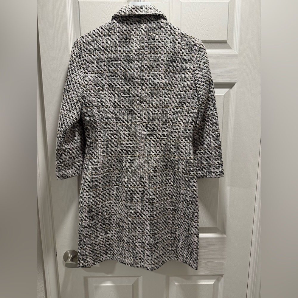 NWT-Maje Renatola Tweed Shirt Dress - Picture 3 of 4